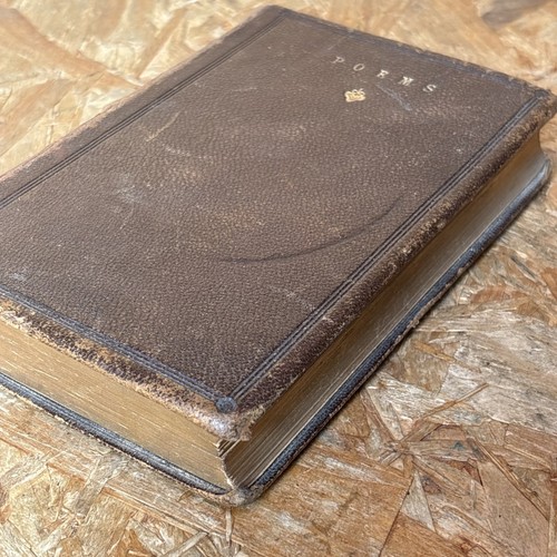Antique Poetry Book 1862 - Poems, Alfred Tennyson, Fourteenth Edition - Picture 4 of 11