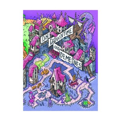 Hack & Slash Fantasy RPG On Downtime and Demesnes (5E D&D Ed) HC NM