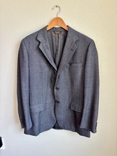 Southwick Vintage Men’s 40R Sports Jacket Plaid 100% Wool USA Made