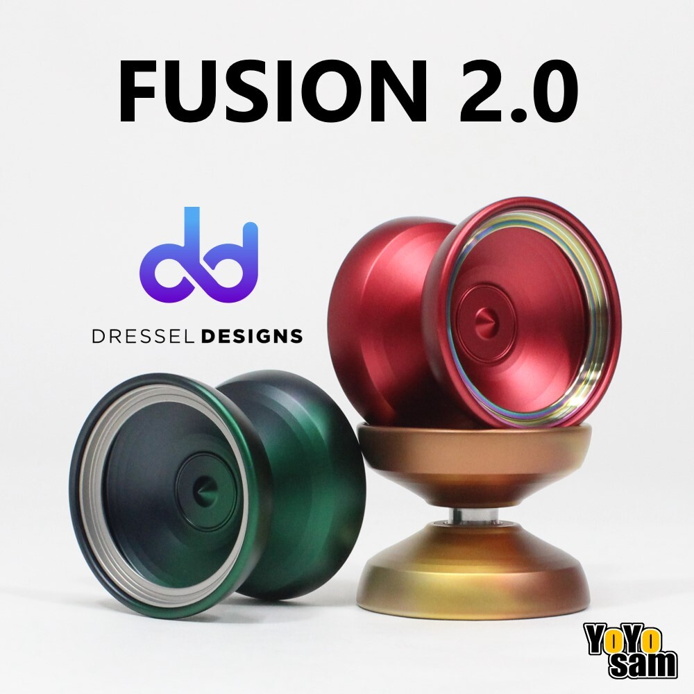 Dressel Designs Fusion 2.0 Yo-Yo - Bi-Metal - 7068 Aluminum