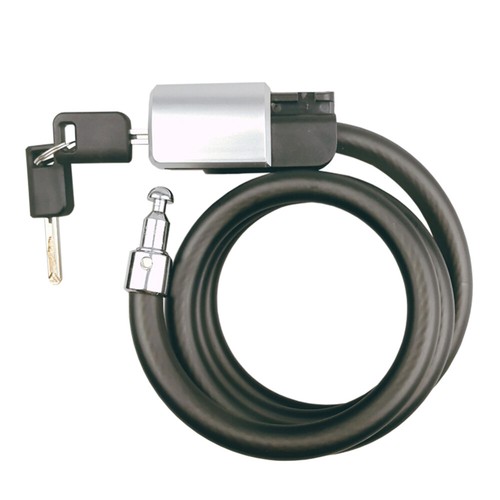 1.2m Bike Bicycle Scooter Cable Lock Heavy Duty Steel Security Anti Theft 2 keys - Picture 11 of 12
