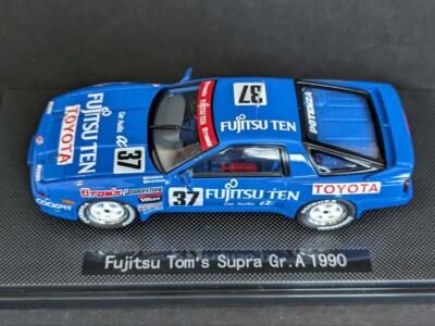 1/43 エブロ 富士通 TOM'S スープラ EBBRO 1/43 Fujitsu Tom's Supra Gr.A 1990 #37 | eBay