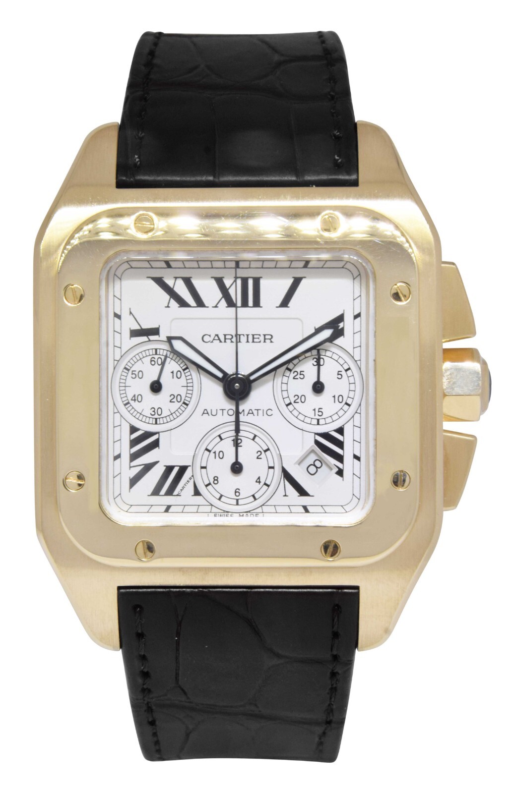 cartier santos 100 chronograph xl