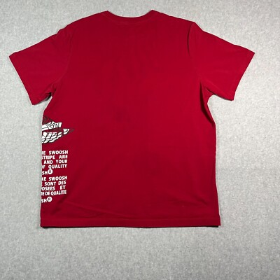 Nike Jordan Air Jordan Label T-Shirt Men's Size XL Red Jumpman