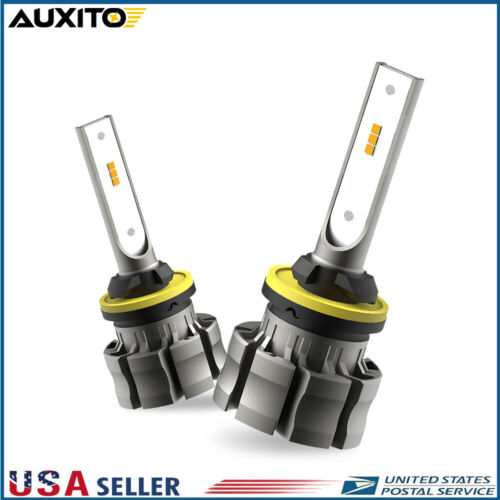 AUXITO 880 890 899 Fog Light White LED Upgrade Bulbs Bright 6500K DRL Lamp D
