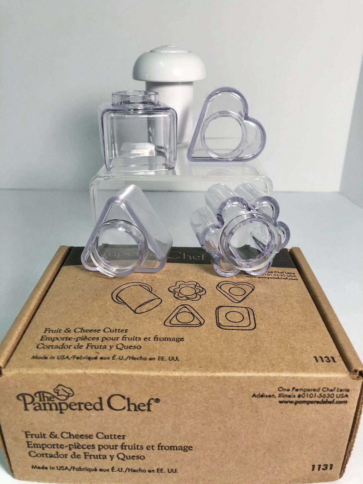 The Pampered Chef Fruit And Cheese Cutter eBay