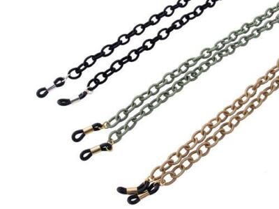 Eyeglass Necklace Calabria SJ-0743 Black Eye Catching Cotton Loop Hang 29''Inch
