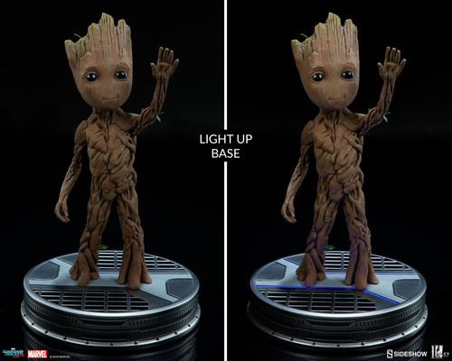 SIDESHOW BABY GROOT LIGHT UP DIORAMA 400314 LOW #3 NEW FACTORY SEALED INSERT - Picture 3 of 12