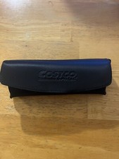 COSTCO OPTICAL Eyeglasses Sunglasses Black Foldable Semi Hard Case - CASE ONLY