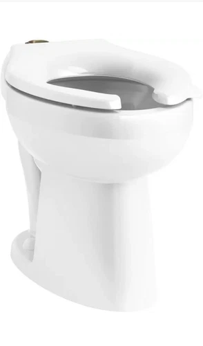 KOHLER K-96057-0 Highcliff White Elongated Chair Height Commercial Toilet Bowl