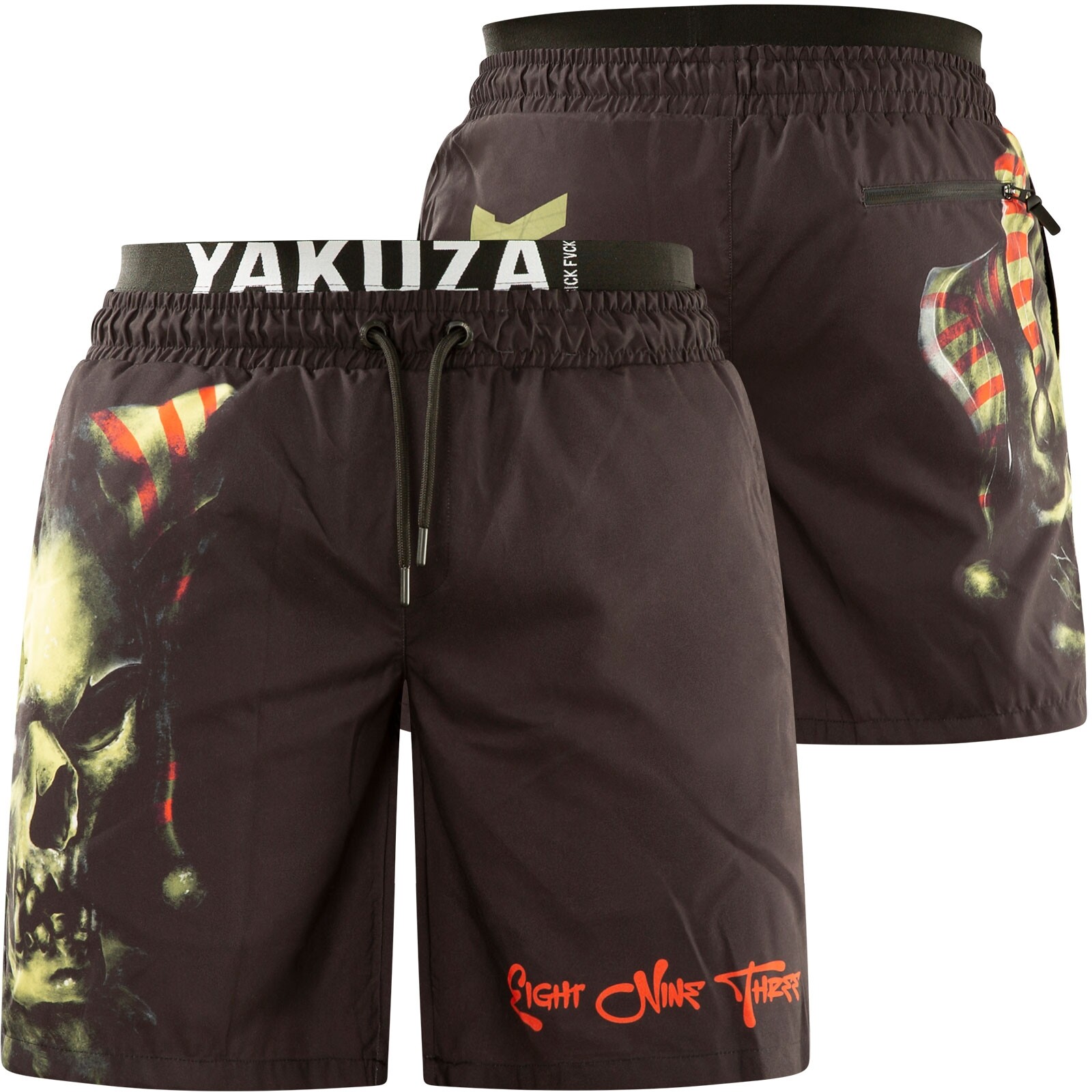 Плавательные шорты YAKUZA Dead Clown BSB-22045 Черный