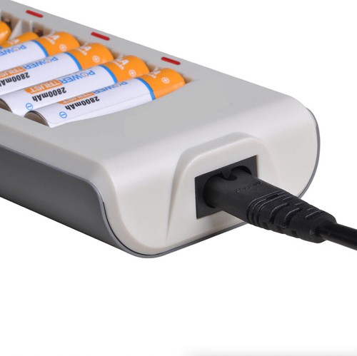 Cargador de batería de 8 ranuras EBL para baterías recargables Ni-MH Ni-CD AA AAA - Imagen 13 de 19
