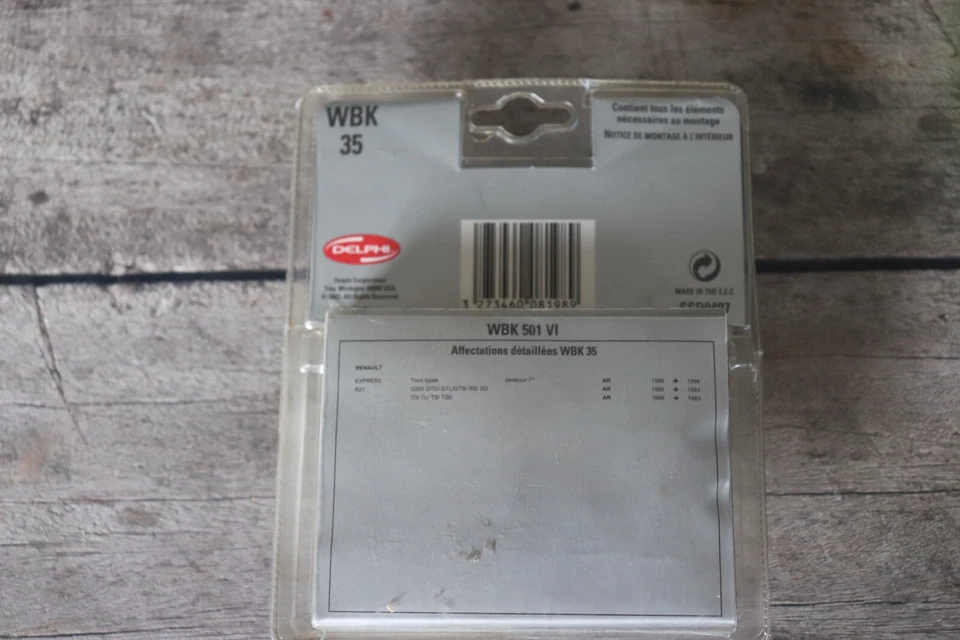 Roulement de roue DELPHI - Réf : BK501 - WBK35 sous blister renault express ,R21 - Photo 2/2