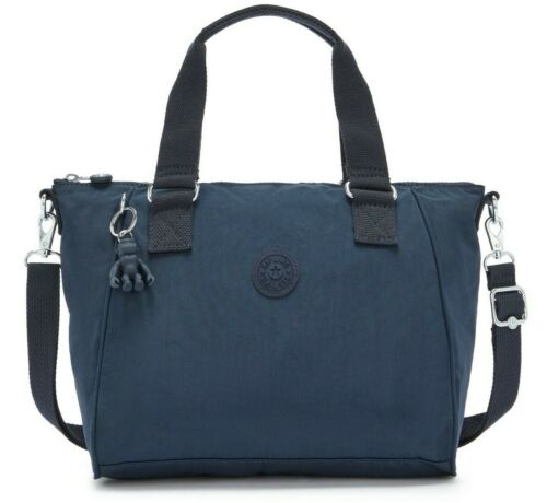 Kipling AMIEL Medium Handbag - Blue Bleu 2 RRP £73 - Picture 1 of 5