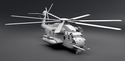 3d printed Sikorsky CH-53E Super Stallion , 1:96