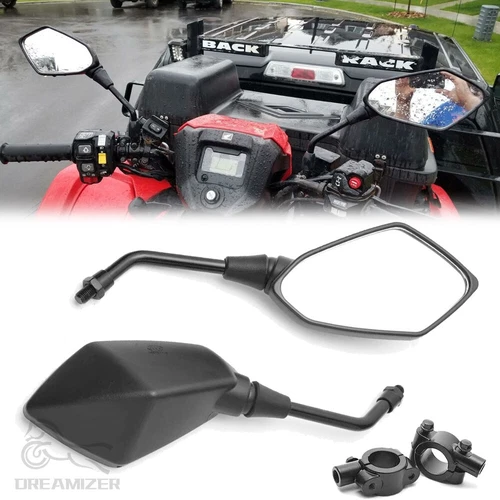 For Polaris Sportsman 400 450 500 550 570 700 800 850 ATV Rearview Side Mirrors