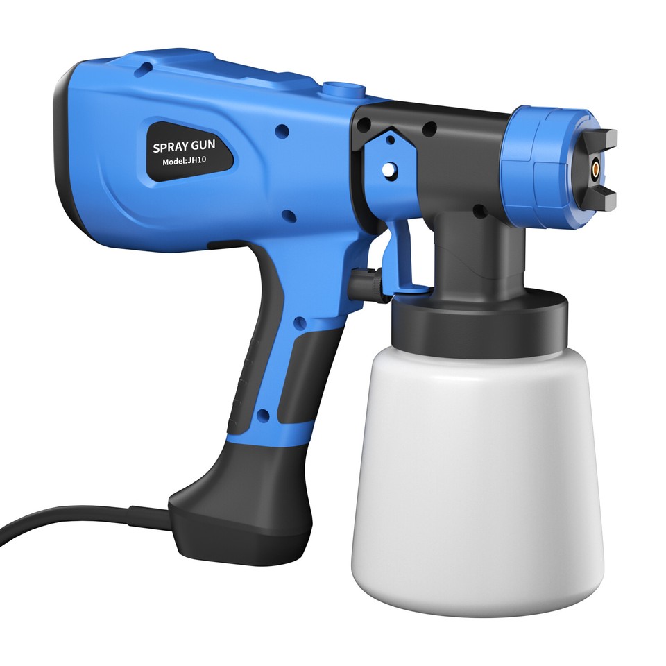 Electric Paint Sprayer Airless HVLP Handheld Spray Gun Home Indoor