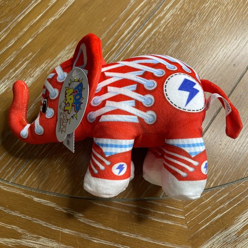 Pop Art Soft Bolt 7 Zoll Elefant Plüsch 2023 brandneu Mighty Beanie Alter 4+ E1028 - Bild 3 von 7