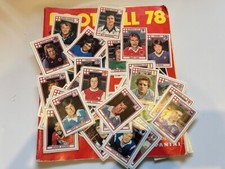 PANINI 1978 STICKER FOOTBALL LEAGUE SIGNIERT - GEBRAUCHT (VG) ALLE ORIGINALS - UCHOOSE