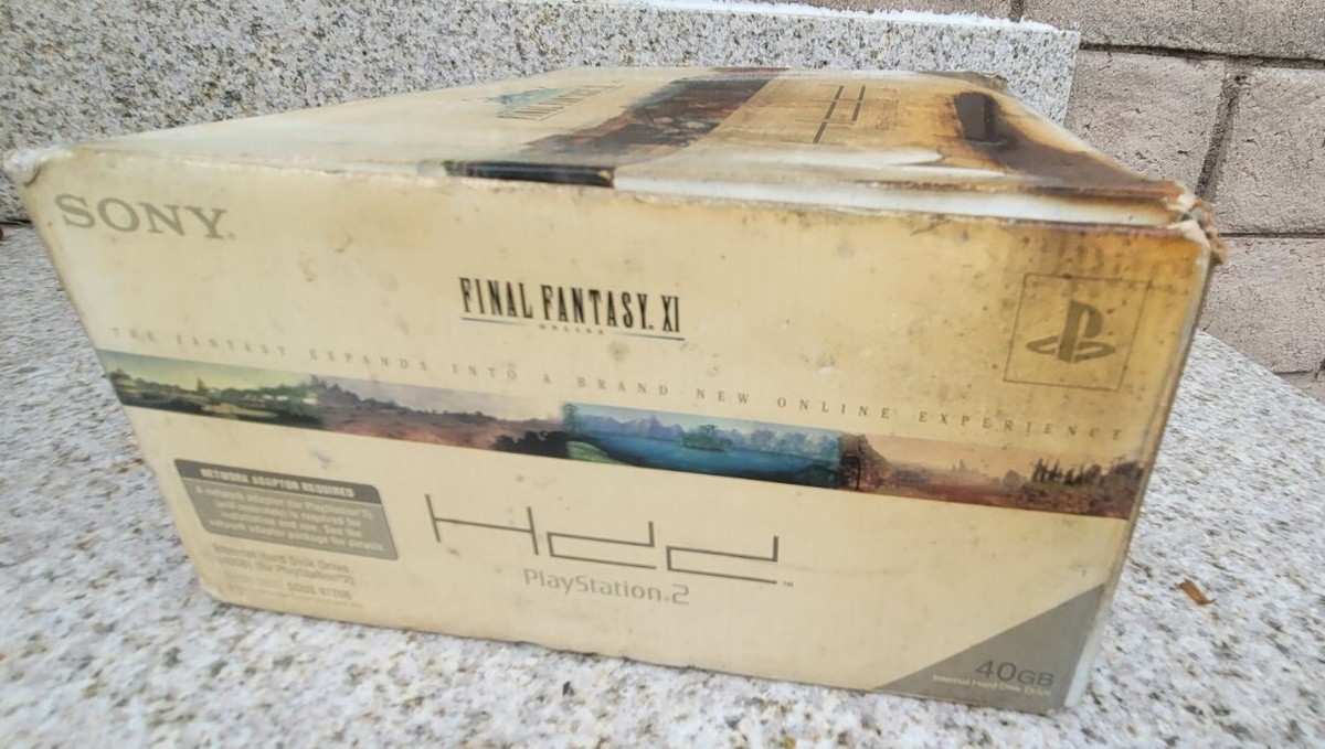 Final Fantasy XI Online 40GB HDD Hard Drive Complete Bundle w Game