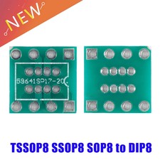 80PCS SOP8 to DIP8 IC Adapter PCB Converter for SO8 MSOP8 TSSOP8