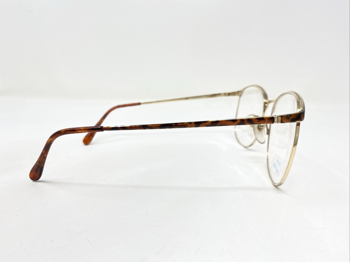 Perry Ellis Japan PE-12-1 57-17-145 Demi Amber Full Rim Eyeglasses