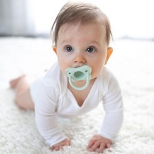 Dr. Brown's HappyPaci Silicone Baby Pacifier 0-6m, BPA-Free 3 Pack