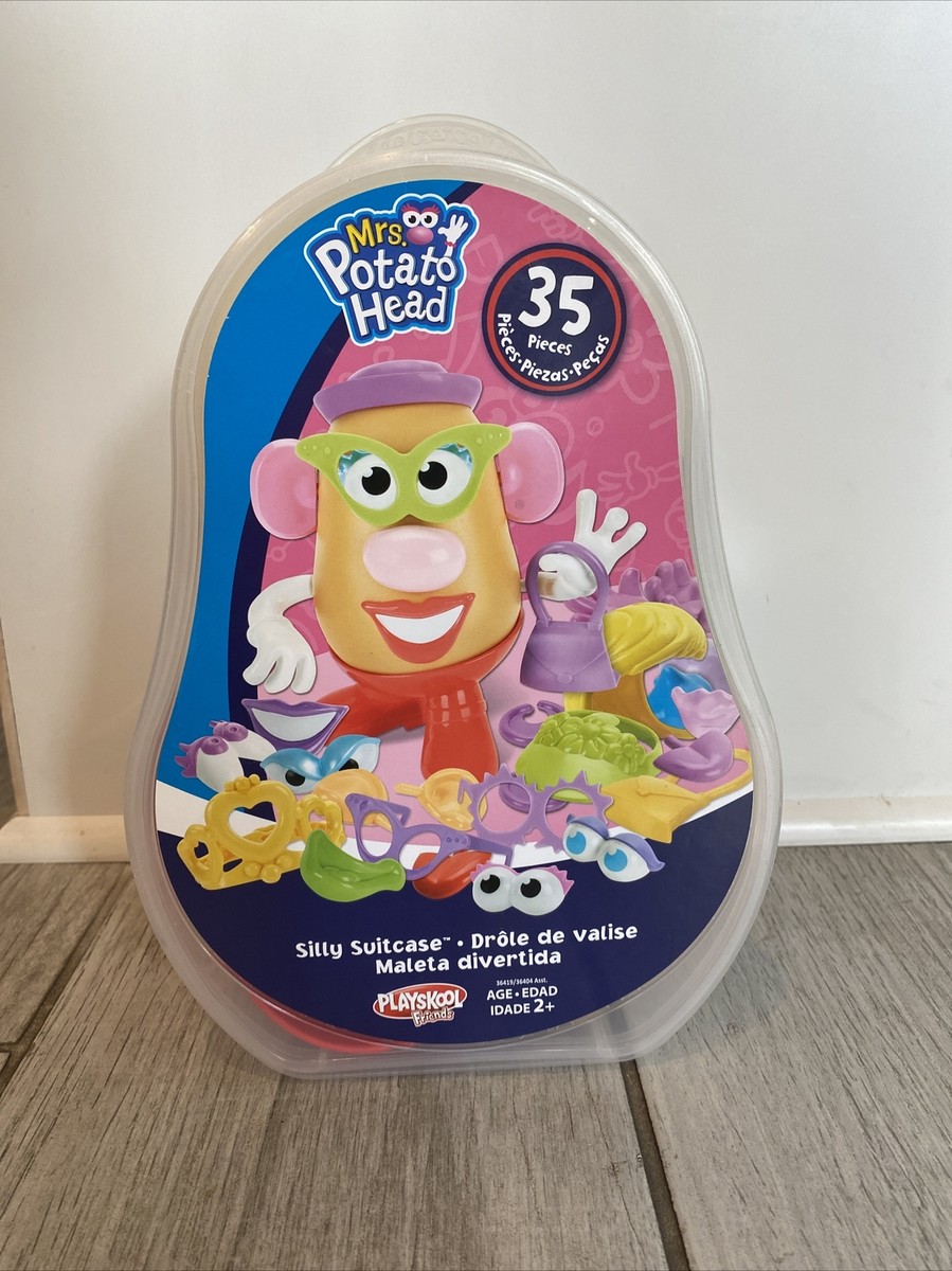Playskool Mrs. Potato Head Silly Suitcase W/ 35 pieces Complete