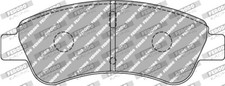 FERODO RACING Bremsbeläge Bremsklötze vorne für Peugeot 206 CC 2D 1.6 16V