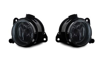 2x fog lights NSW black smoke H11 bulbs set for Mercedes R + L suitable