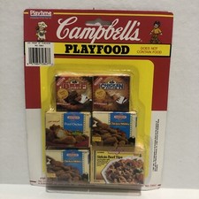 Vintage 1991 Playtime Campbell's Playfood NEW IN PACK swanson  bin14