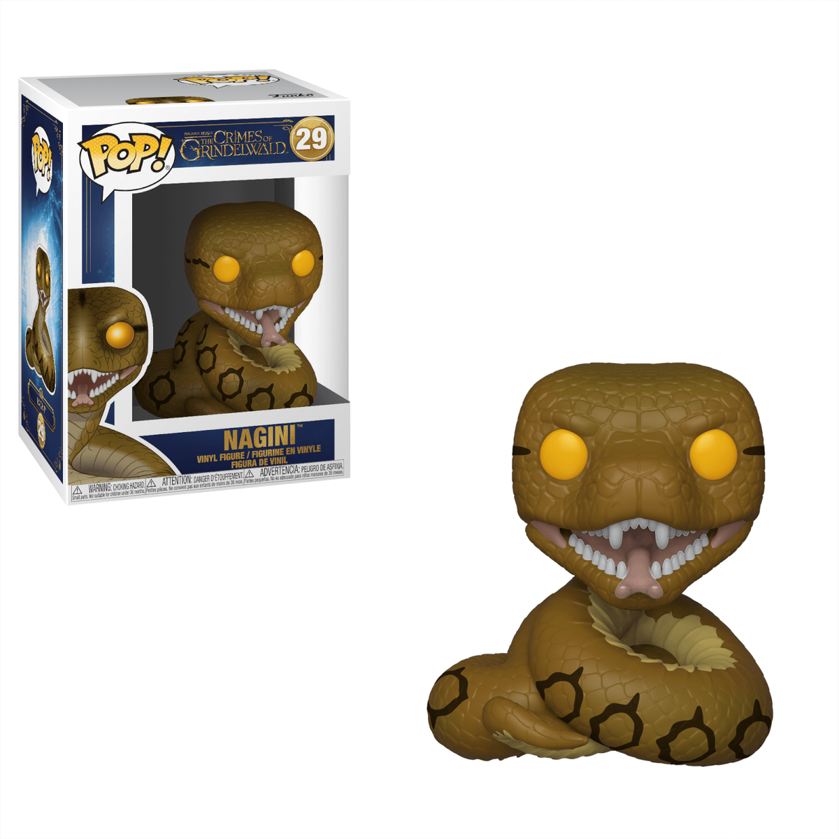 FANTASTIC BEASTS NAGINI POP VINYL FIGURE FUNKO 29 UK SELLER