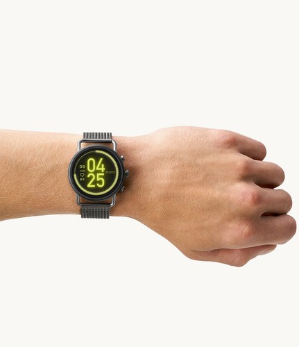 Skagen Men's Smartwatch, Falster 3 Gunmetal Band SKT5200 - 第 2/12 張圖片