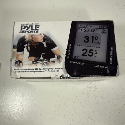 Pyle Wireless Smart Sport Bicycle Computer - Green Psbcg90gn