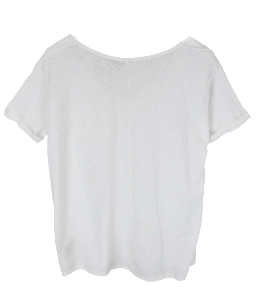 メゾンスコッチ MAISON SCOTCH 正規販売店 レディース 半袖Tシャツ RELAXED FIT SHORT SLEEVE BURNOUT TEE 137352 1200 CADILLA MAISON SCOTCH T-Shirt Women's XL V-Neck Short Sleeve Stretch