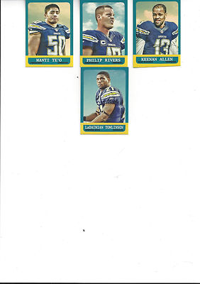2014 Topps 1963 Mini Manti Te'o San Diego Chargers #223 READ!! | eBay