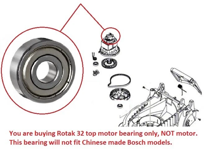 Bosch rotak 32 replacement motor sales