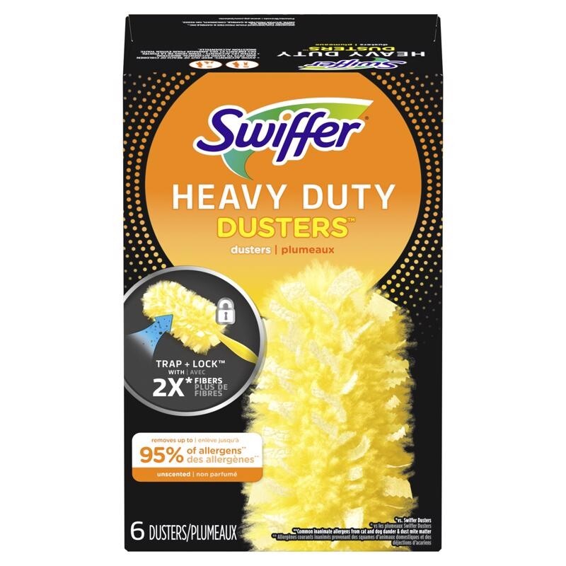 Microfiber Heavy Duty Duster Refill 6 Pack