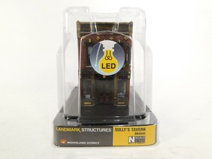 Brand-New-Woodland-Scenics-N-Scale-Sully-039-s-Tavern-BR4940-TOTES1