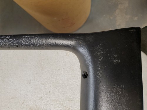 1949 50 Ford Shoebox 2 Door Coupe Door Window Garnish Trim Moulding Pair Rat Rod - Picture 17 of 24