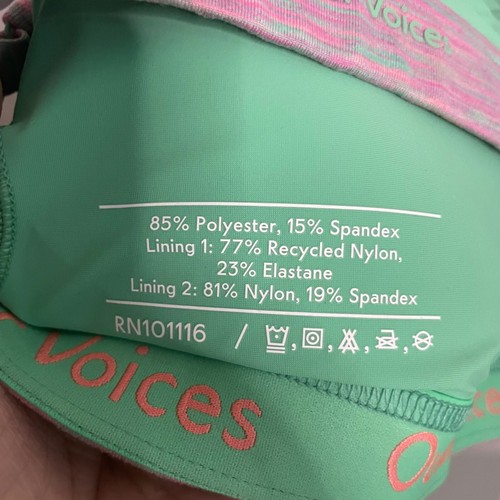 Outdoor Voices Sports Bra Freeform Strappy Bra in Watermelon Sugar Small NWT - Picture 6 of 6