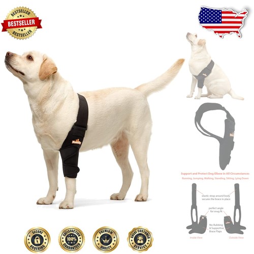 Vet-Recommended Elbow Protector Pads for Large Dogs - Comfort & Recovery Aid