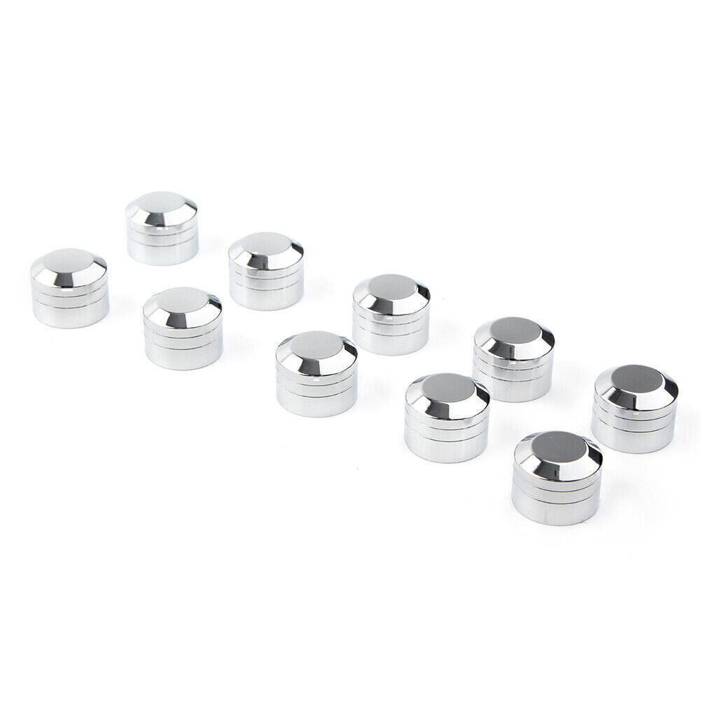 10PCS CNC Chrome Inner 11mm Schrauben Motor Bolt Topper Caps - Foto 2