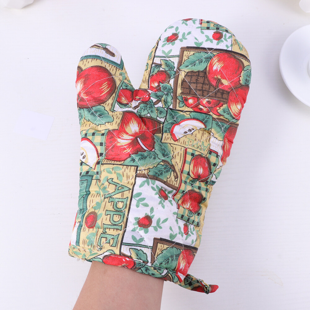 2pcs cotton sleeve kitchen pot holder cotton lining potholders bbq