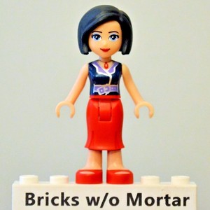 New Genuine LEGO Anna Minifig Friends 3315 | eBay