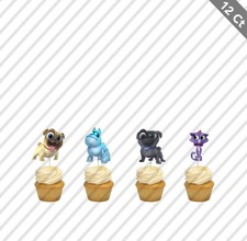 Puppy Dog Pals Cupcake Topper Pick Favor Party Birthday Cake Decoration
