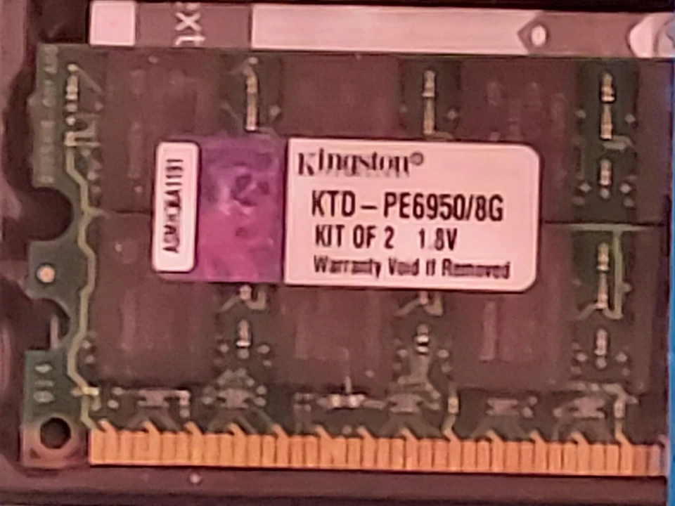 Lot of 2 Kingston 4GB DDR2 667Mhz Parity Registered RAM DIMM KTD-PE6950/8G - Image 3 of 4
