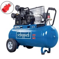 Druckluft Dreizylinder Kompressor 100 Liter 10 Bar 3000W Scheppach HC550TC 400V