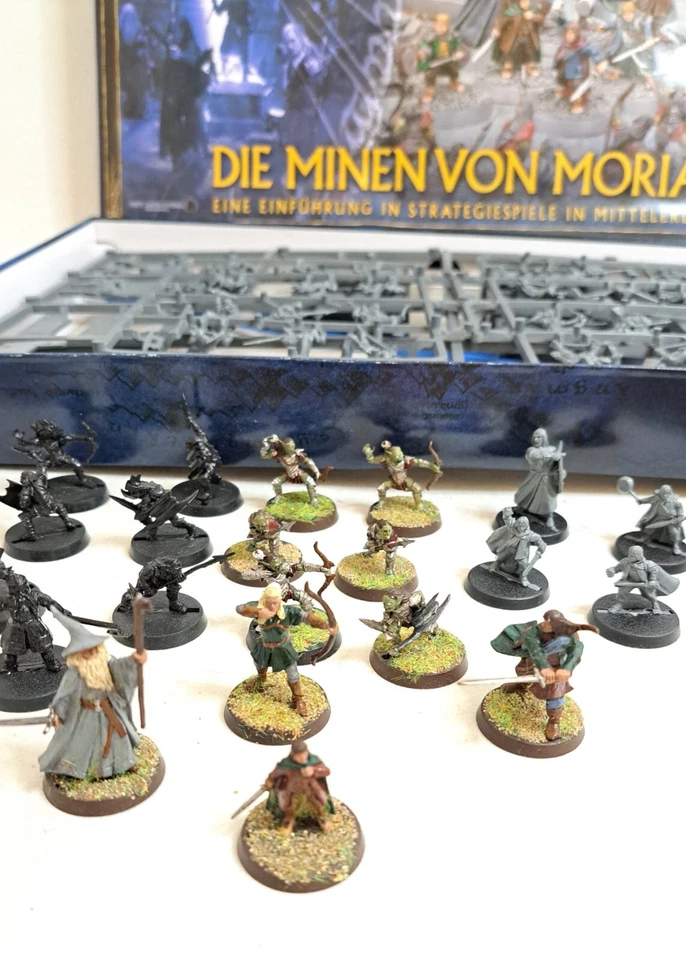 Games Workshop Herr Der Ringe La Mines Moria Complet Inclus Ovp Höhlentroll - Photo 3/4