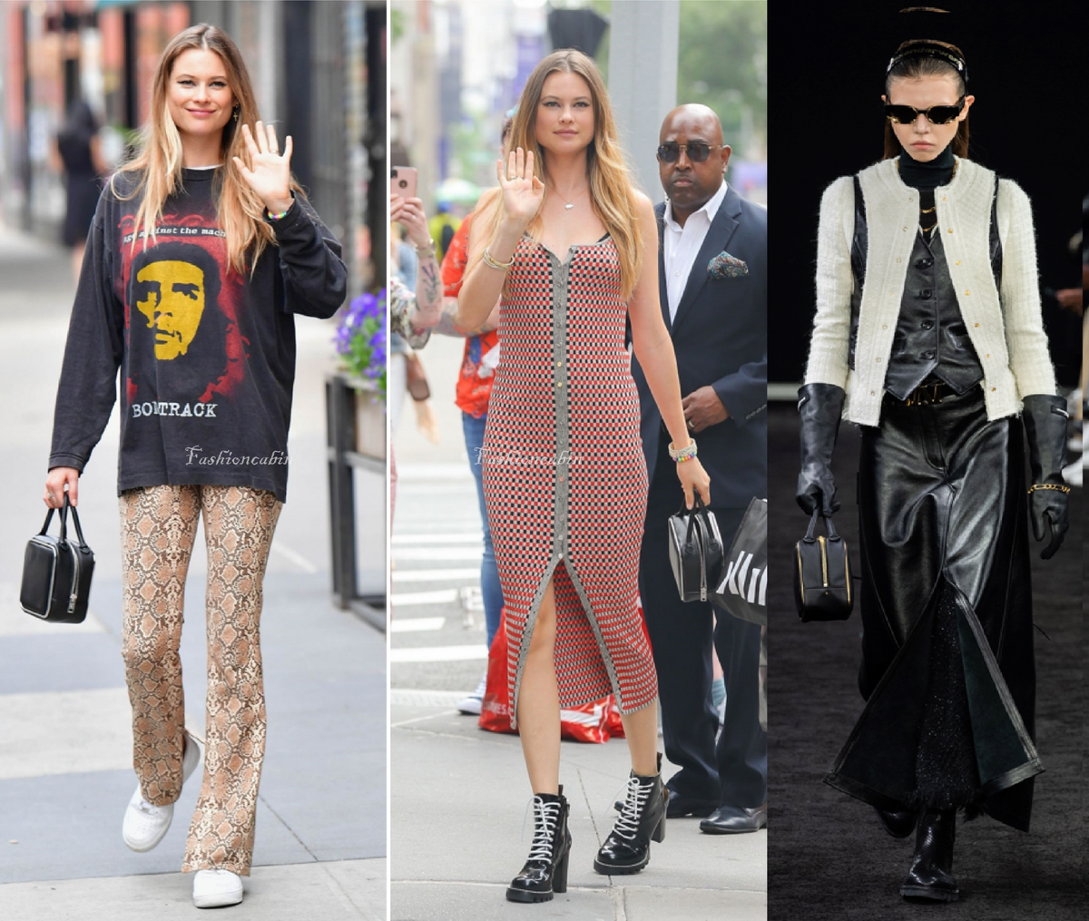 NEW Alexander Wang RUNWAY Halo Square Leather Tote/ Bag, Black